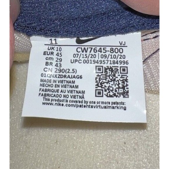 Nike Challenger OG Team Orange Navy Blue Mens Athletic Shoes Size 11 CW7645-800 - Picture 7 of 7